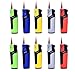 Sturmfeuerzeuge Turbo Jetflame Nachfüllbar Elektronik Feuerzeuge Flameless Lighter (10) + gratis 1 x Feuerzeug