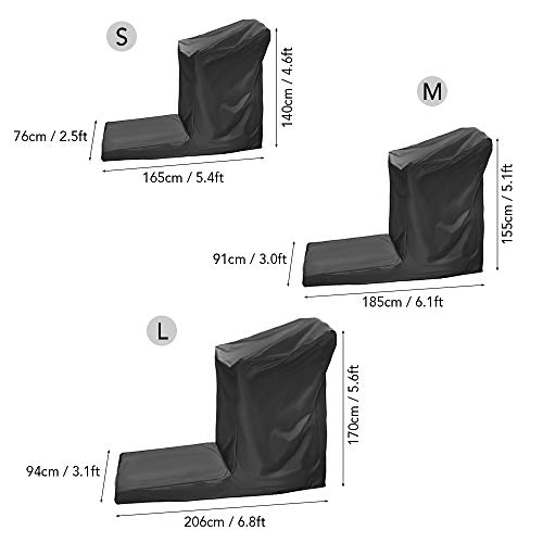Domary Capa de esteira capa dobrável com zíper capa impermeável à prova de poeira. Máquina de corrid