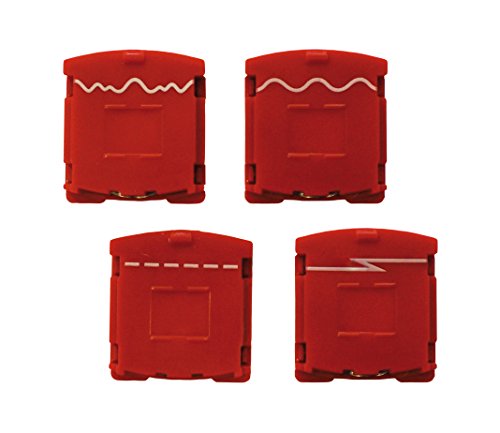 Preisvergleich Produktbild Dahle Bürotechnik Dekokassetten-Set für Schneidemasch Inhalt 4 Stück =