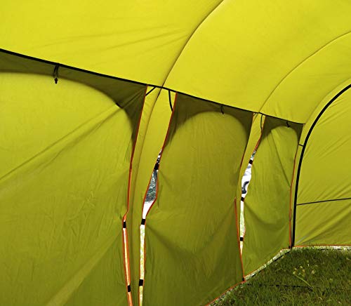 Family Camping Tunnel Tent Top Canopy Cover for Car Trailer BBQ Waterproof Portable 8-10 Person 15x10ft
