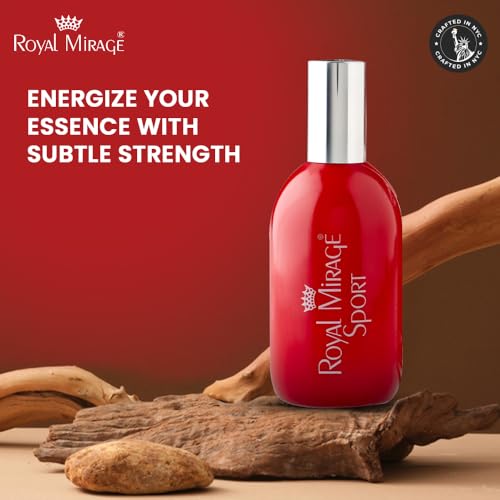 Image of Royal Mirage Sport Eau De Cologne | All-Day Freshness | Luxury Perfume | Floral & Woody Notes | Post-Gym EDC | Energizing Scent | Unisex Perfume | Gift for Man and Woman | 120ml