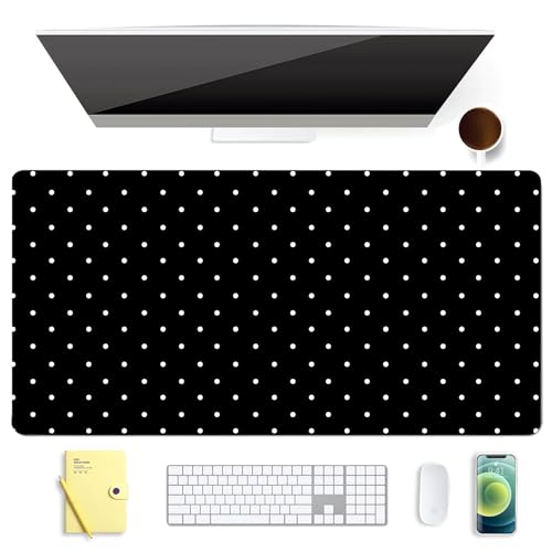 Tapis de souris de jeu étendu pour organiser un bureau d'ordinateur élégant et mignon à la maison