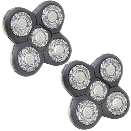 LINGSEE 2025 NEW 2-Pack Replacement Blades Compatible for Remington Balder Pro Head Shaver Model XR1600, XR7000, RX5, RX7, Electric Shaving for Bald Men
