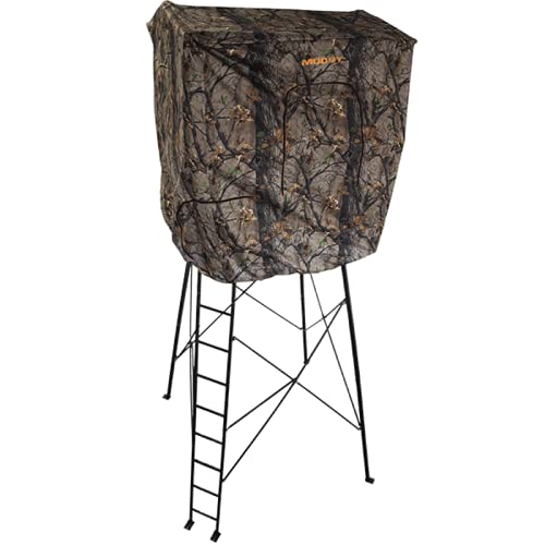 Muddy Hunting Blind Cover 2 Pack - Quad Pod, Zippered Windows - image 3