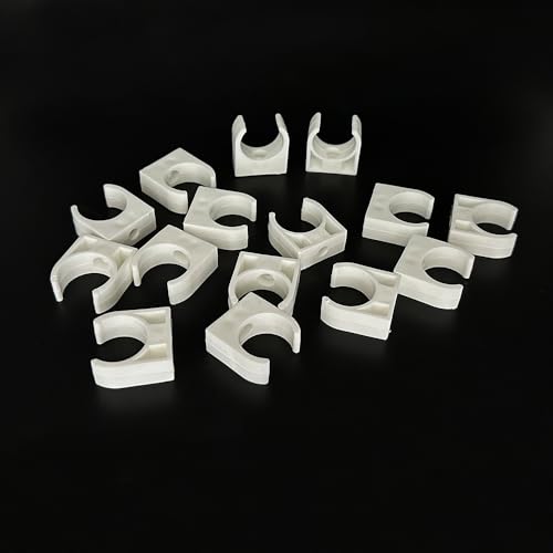 15PCS Toy Motor Plastic Base Mounting Bracket Holder Motor Mounting Fixing Seat for DIY Toy Car Motor Parts (20mm Diameter)