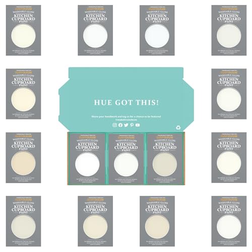 Rust-Oleum Kitchen Cupboard Paint in Gloss Finish – Elegant Whites Tester Box