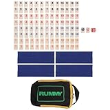 Material para mayor durabilidad: hecho de melamina, el juego de fichas triangulares resiste rayones y desgaste, por lo que su inversión en juegos de números dura innumerables juegos de mesa de estrategia