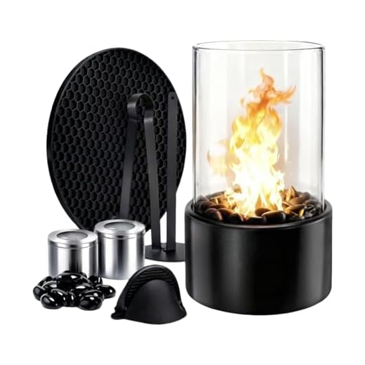 Arroopu Chimenea para El Escritorio - Chimenea De Alcohol De Escritorio - Lámpara Decorativa de Fuego,para Uso En Interior:, Sala De Estar, Oficina En Casa, Rincón, Patio, Balcón, Espacio