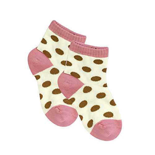 Wrapables 3 Pair Fun Polka Dot Socks for Toddler3