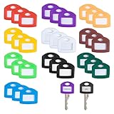 Format idéal et portable : Identification Clé convient à la plupart des clés standard de petite et moyenne taille. Léger et compact, il est facile à installer et à retirer, et se fixe solidement.