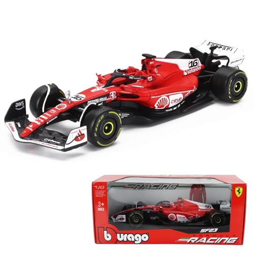 Formula 1 Ferrari Sf-23 F1 Gp Monza Italia 2023 - C. Leclerc 16-4Th Posto - Scala 1:43 12Cm - Bburago 18-36836