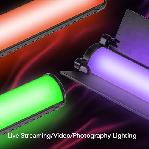 Varita de luz LED RGB magnética Tonysa de 1800K-9000K con batería para fotos sin sombras 4