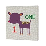 Forest friends Lienzo 27x27 cm