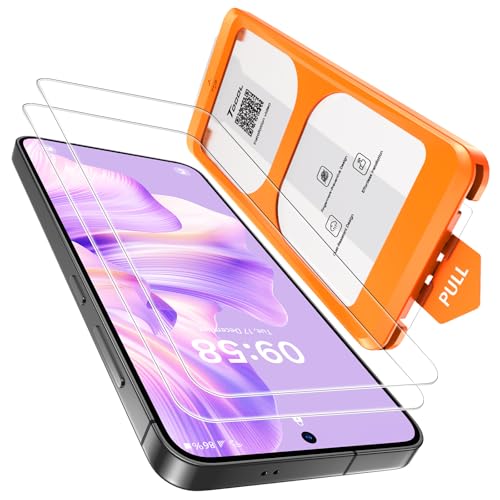 TOCOL for Samsung Galaxy S26 Screen Protector Military Grade Shatterproof HD Tempered Glass Easy Installation Case Friendly 2 Packs