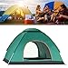 Automatic 4 Person Family Tent, Ox Cloth Cam Tent for Hiking Traveling, e Color