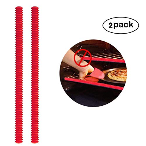 Silicone Oven Rack Shields - 2PCS Oven Shelf Rack Guard - Heat Resistant