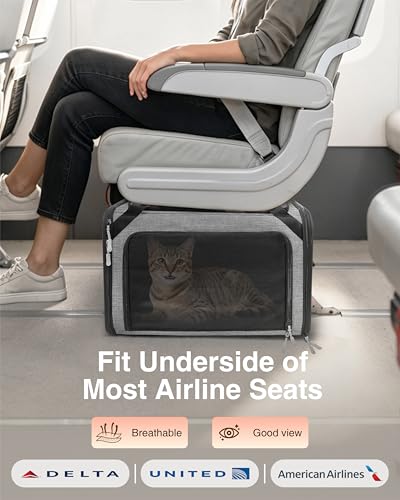 Sac de transport pour chat extensible idéal week-end et vacances