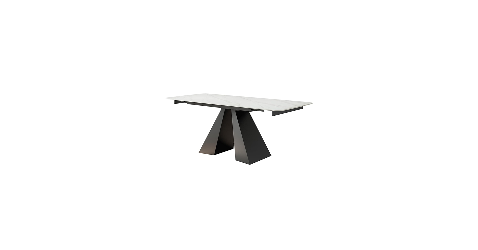 Amazon.com - Extendable Dining Table, Modern Rectangular