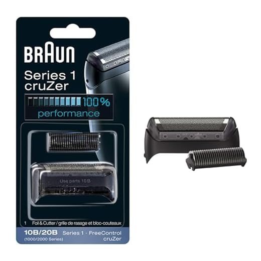 BRAUN KOMBI1000 SCHERFOLIE+KLINGENBLOCK FREECONTROL