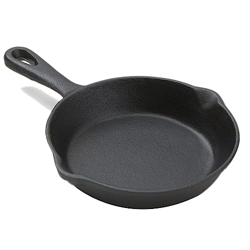 American Metalcraft CIS61 Mini Cast Iron Fry Pan, 15.6-Ounces