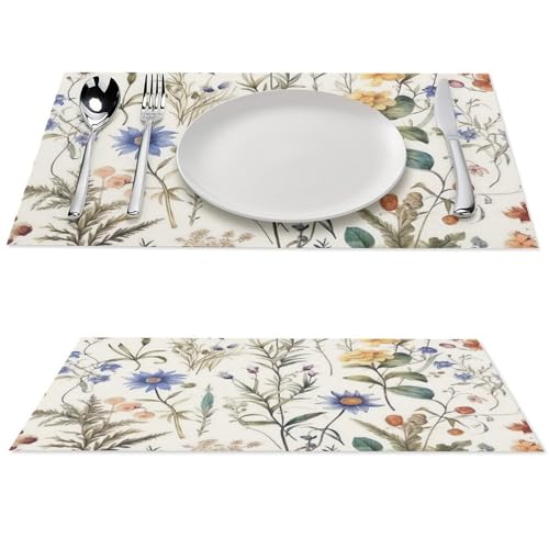 Set de table résistant à la chaleur antidérapant lot de 6 - 2