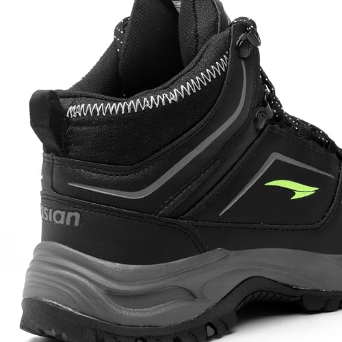 Image of ASIAN Men's Everest-23 Sports Trekking & Hiking,Walking Hi-Neck Shoes with Rubber Outsole & Memory Foam Insole Lace-Up Shoes for Men's & Boy's
