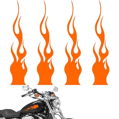 Flamdekaler för bilar – bildörrklistermärke bildekal | unika bilkarossdekaler, roliga biltillbehör för lastbilar, bilar, sedaner