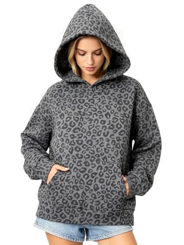 トップス 00s semantic design Leopard Hoodie Amazon.com: VOLYMOON Y2K Leopard Print Hoodies Oversized Cheetah