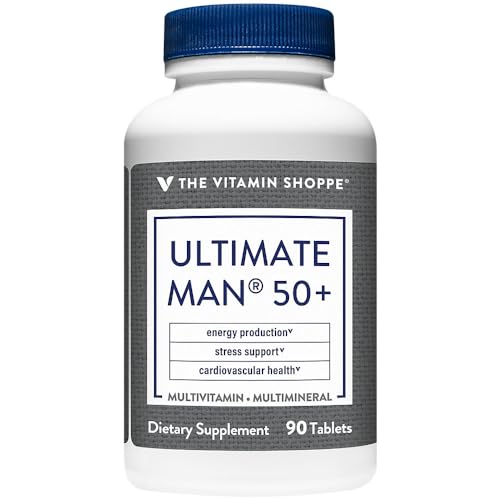 The Vitamin Shoppe Ultimate Man 50+ Multivitamin (90 Tablets)
