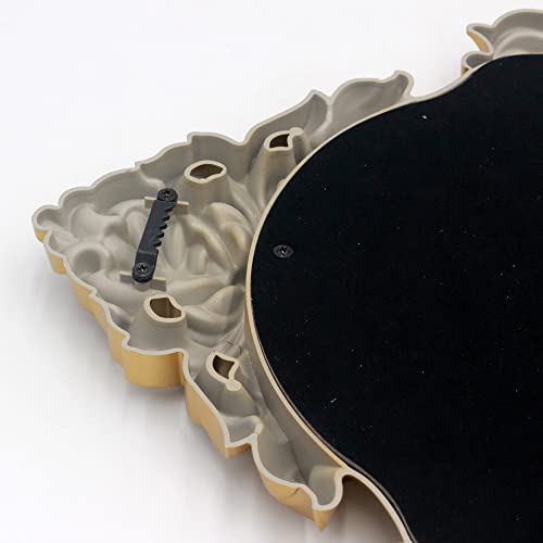 Eaoundm 16.5 X 11 Inch Vintage Mirror Antique Mirror Decorative Wall Mirror Shield Shape (Pink) #TOP6