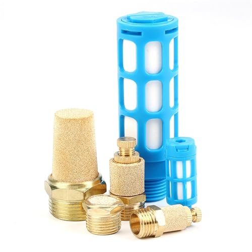 Silencieux pneumatique en plastique M5 filetage mâle pour pompe