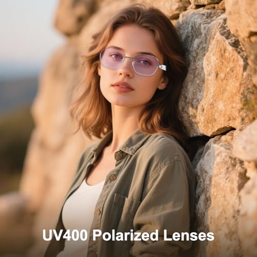 Image of Smart Glasses for Women-Bluetooth Glasses with Photochromic Lenses | Open-Ear Audio, Built-in Mic & Speaker, IP54 Waterproof, Wearable Tech Glasses for Seamless Indoor & Outdoor Wear