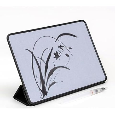 Buddha Board | Enso Portable Water Painting Canvas with Brush | Zen Water Art Set | Water Drawing Boards for Artists | Reusable Canvas Boards for Water Painting and Drawing | Zen Meditation Board Cover