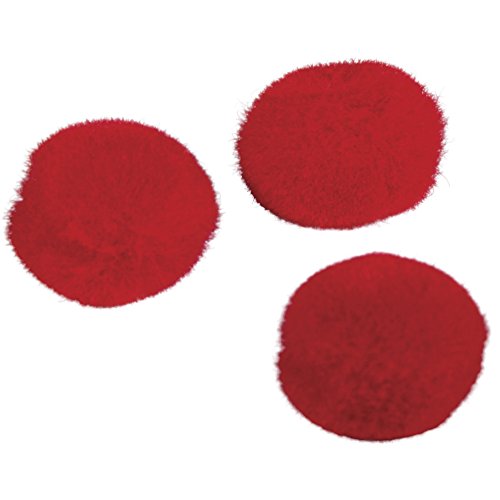 Rayher 7651118 Pompoms 10 mm Pack of 65 Red