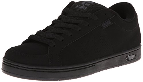 Etnies Kingpin - Classic Skate Heritage Fashion Style with on-Trend Puffy Look, Reinforced Cupsole - Black/Black - 8