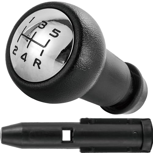 ANBOO Schaltknauf Adapter für Peugeot 5-Gang, Auto Schalthebel Manueller für Peugeot 106 107 206 207 301 306 307 308 2008 3008 5008 Citroen C2 C3 C4 B6 B9