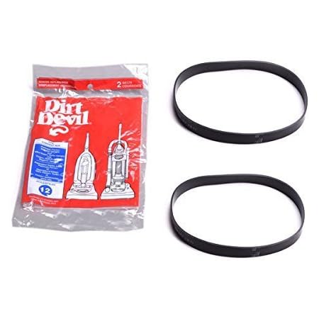 dirt devil 2pk belts vacuum platinum turbo vision genuine ultra force royal