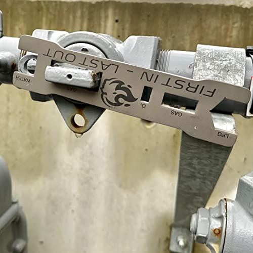 Turnout Toolstitanium Firefighter Multi Tool For Gas, Lpg, Oxygen And Water Shut-Off #TOP5