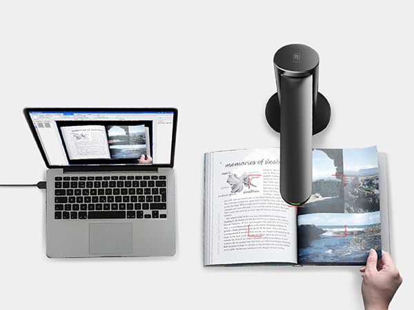 Amazon | VIISAN K48 ブックスキャナー:48MP出力、ノートパソコン
