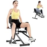 GuuG 骨盤底筋・内転筋 トレーニング器具 脚やせ ダイエット器具 ヒップアブダクター マシン 骨盤ていきん ないてんきん トレーニング器具 お尻トレ・太もも痩せ・ヒップアップ ホームジム コンパクト 下半身エクササイズ機器 美尻 静音 家庭用