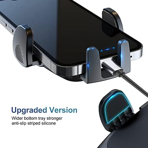 Niofind Car Phone Holder Windscreen Mount, Long Arm Adjustable/360°Rotation Mobile Phone Holder for Cars, Phone Car Holder for Van, SUV, Pickup Truck, Compatible with iPhone14/13/12/11, Samsung ect