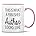 WRT005 - White Mug with Pink Handle and Inner