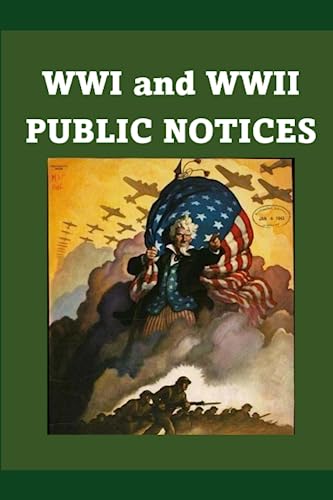 WWI and WWII Public Notices