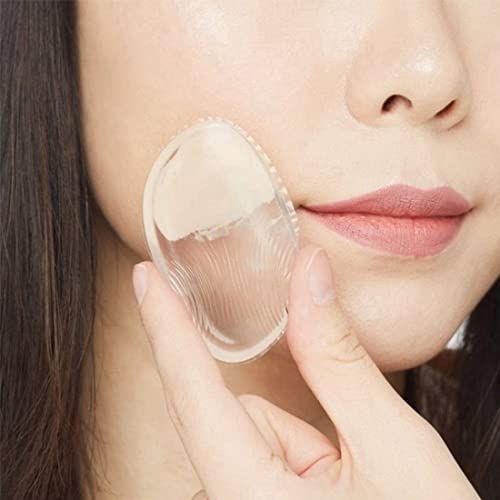 LYITZW 3 Stück Silikon Make-up Schwamm kosmetischer Schwämme des Silikons für Make-up Make-up und Schwamm flüssiges Foundation Make-up oder korrigierender Schwamm Applikator