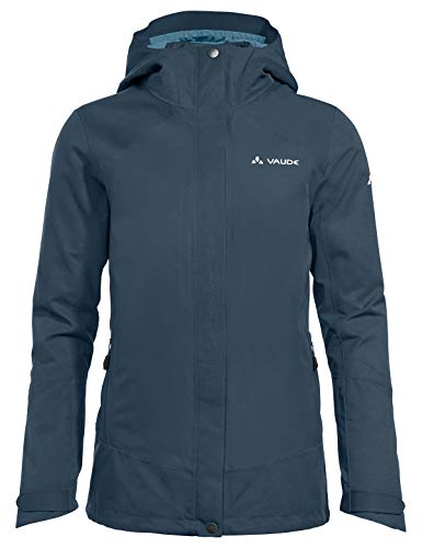 Preisvergleich Produktbild VAUDE Damen Women's Miskanti 3in1 Jacket II Doppeljacke, Steelblue, 46