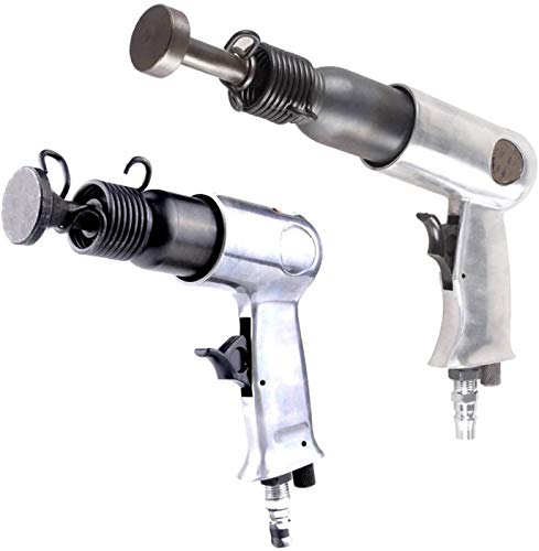 5 Pcs Air Hammer Bits Set, 0.401 Shank Smoothing Pneumatic Air Hammer Pneumatic Chisel Bits Tools Kit, Extended Length Hammer Tool With Spring. #TOP6