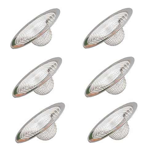 Coladores de acero inoxidable para desagüe x10 7.2 cm