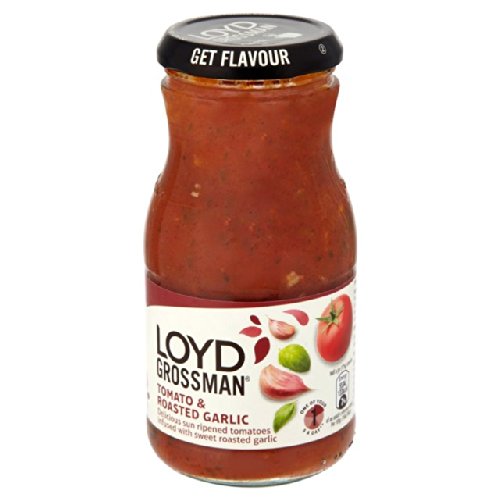 Loyd Grossman Tomato & Roasted Garlic Pasta Sauce 350g Cover