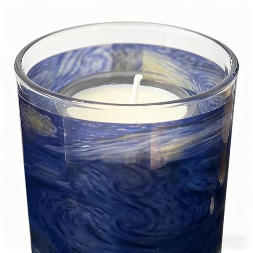 Bougie d'aromathérapie avec accent visuel céleste pour illuminer vos soirées de douceur - 5