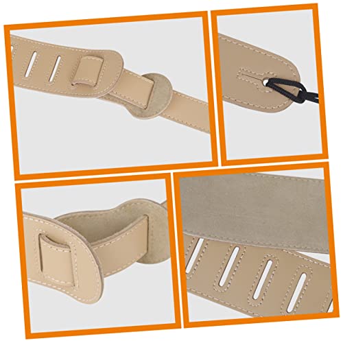 Sangles réglables et remplaçables au design vintage pour guitare et basse